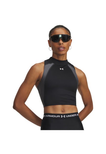 Camiseta Mujer Under Armour HG RIB TANK Negro Under Armour