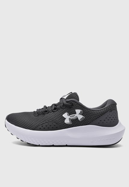 Tenis Running Negro-Blanco UNDER ARMOUR Charged Surge 4