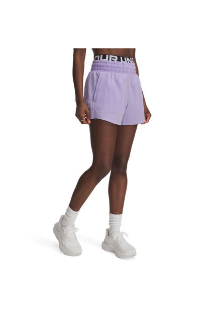 Short Mujer Under Armour VANISH 3IN SHORT Purpura Under Armour