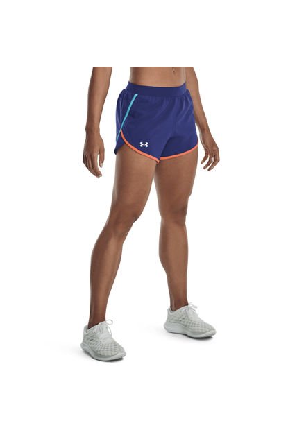 UNDER ARMOUR SHORT FLY BY 2.0 RUNNING DAMA AZUL 