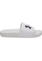 Sandalia Hombre UNDER ARMOUR AU ARMR SLIDE Blanco Under Armour de Under Armour
