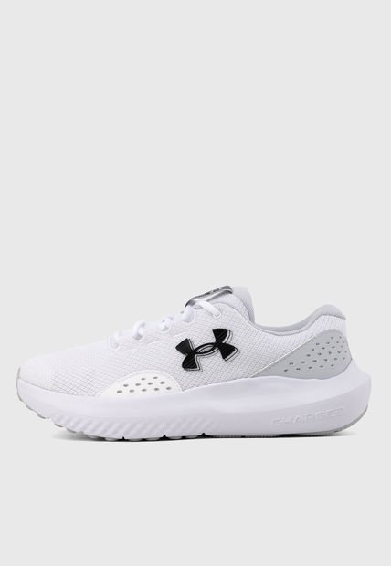 Tenis Running Blanco-Gris UNDER ARMOUR Charged Surge 4