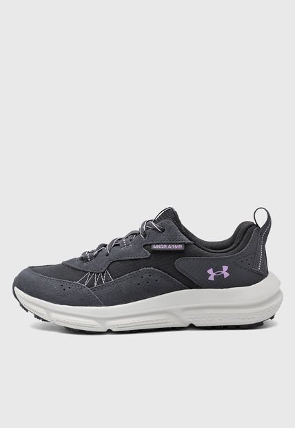 Tenis Running Azul Oscuro-Negro-Lila UNDER ARMOUR Charged Verssert 2