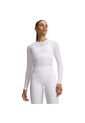 Camiseta Mujer Under Armour HEATGEAR ELITE LS Blanco Under Armour de Under Armour