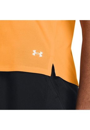 Camiseta Under Armour Lau-Nch Mujer-Naranja