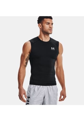 Camiseta Hombre Under Armour HG ARMOUR COMP SL Negro Under Armour Under Armour