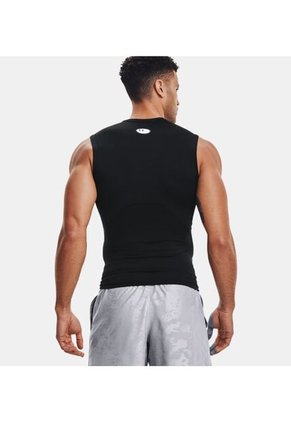 Camiseta Hombre Under Armour HG ARMOUR COMP SL Negro Under Armour