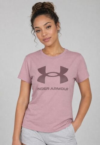 Camiseta UNDER ARMOUR Live Sportstyle Rosa Under Armour