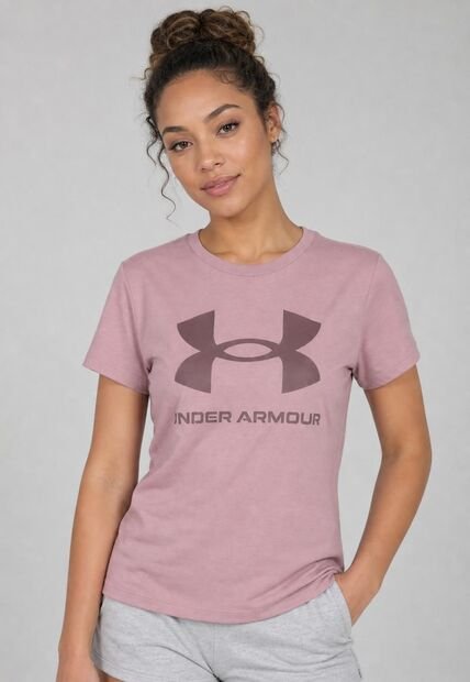 Camiseta UNDER ARMOUR Live Sportstyle Rosa