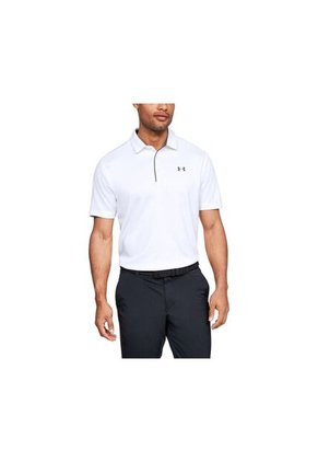 Camisa Hombre Under Armour Tech Polo-Wht Blanco Under Armour