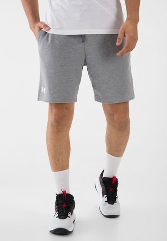 Pantaloneta Gris UNDER ARMOUR Rival Fleece Under Armour