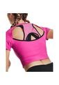 Camiseta Mujer UNDER ARMOUR UA RUN ANYWHERE CROP Rosa Under Armour de Under Armour