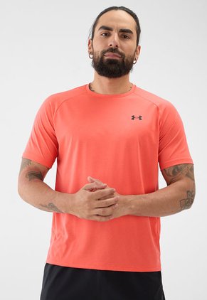 Camiseta Coral UNDER ARMOUR Tech 2.0 Textured