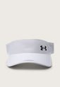 Visera Blanco-Plateado UNDER ARMOUR Launch Run de Under Armour