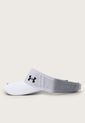 Visera Blanco-Plateado UNDER ARMOUR Launch Run de Under Armour