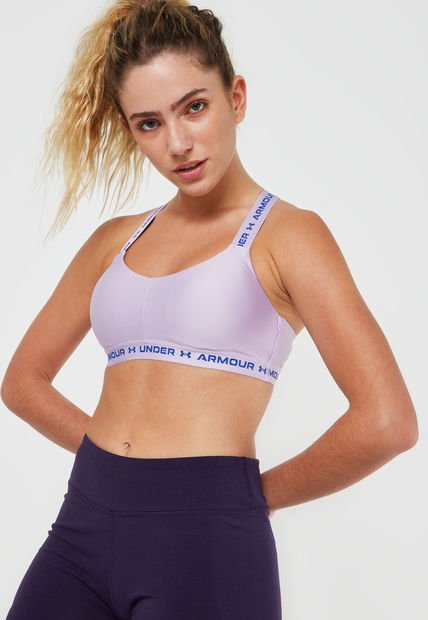 Top Lila-Violeta UNDER ARMOUR Crossback Low
