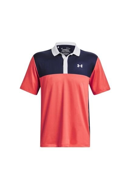 Camiseta Polo Under Armour Performance 3.0-Rojo