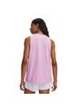 Camiseta Sin Mangas Mujer Under Armour TECH TANK SOLID Rosado Under Armour de Under Armour