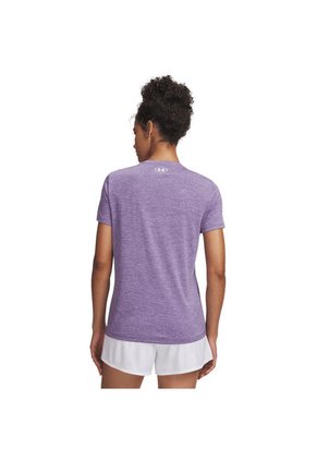 Camiseta Mujer Under Armour TECH SSC Purpura Under Armour