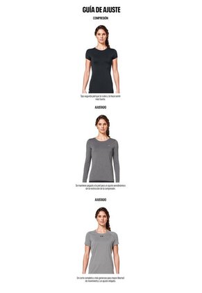 Camiseta Mujer Under Armour VELOCITI PRO PRINT Negro Under Armour