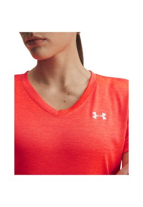 Camiseta Mujer Under Armour TECH SSV TWIST Rojo Under Armour