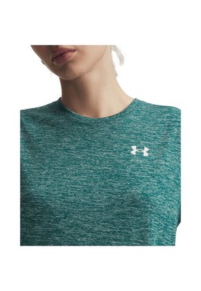 Camiseta Mujer Under Armour TECH SSC Verde Under Armour
