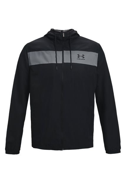 Chaqueta Under Armour Sportstyle Windbreaker-Negro