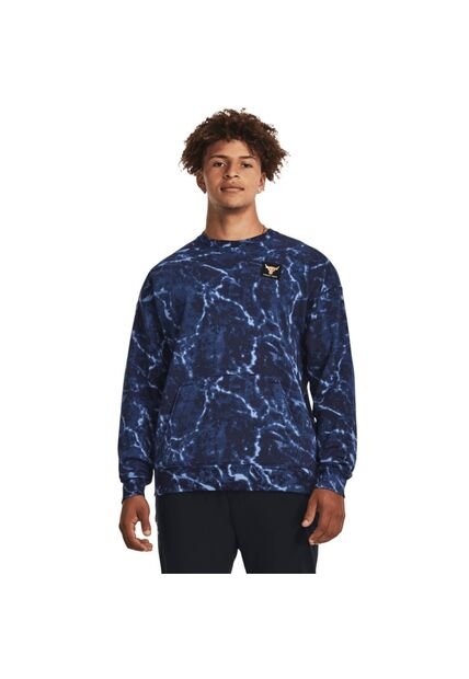 Saco Hombre UNDER ARMOUR PJT RCK RVAL FLC CRW Azul Under Armour