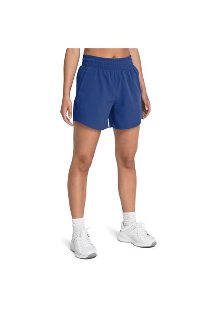 UNDER ARMOUR PANTALONETA FLEX WOVEN 5IN RUNNING DAMA AZUL 