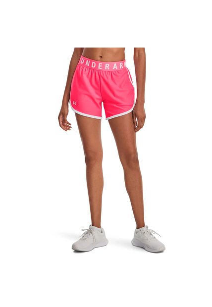 UNDER ARMOUR SHORT PLAY UP 5IN RUNNING DAMA ROSADO 