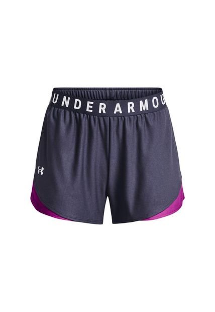 Short Under Armour Play Up 3.0 Mujer-Gris