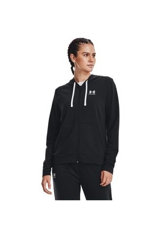 CHAQUETA NEGRO MUJER RVAL TERRY FZ HOODIE 1369853-001-N11 Under Armour Under Armour