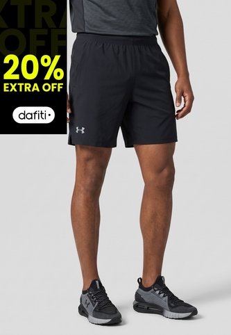 Pantaloneta Running UNDER ARMOUR Launch 7 Negro Under Armour