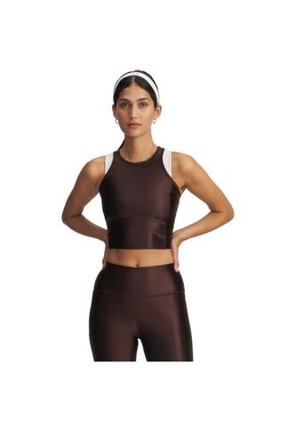 Camiseta Mujer Under Armour UA MOTION SHINE TANK Marron Under Armour Under Armour