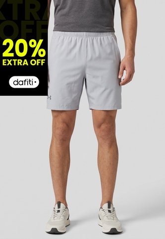 Pantaloneta Running UNDER ARMOUR Launch  Gris Under Armour