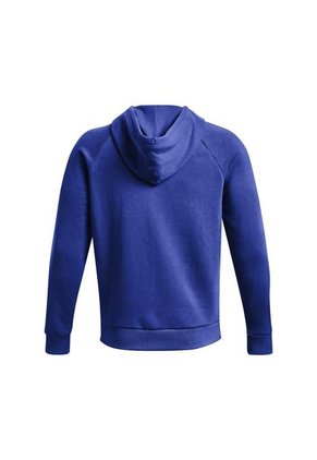 Hoodie Under Armour Rival Fz -Azul
