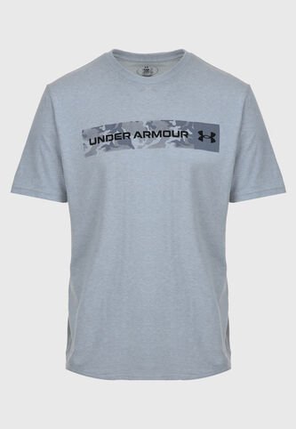 Camiseta UNDER ARMOUR Chest Stripe Gris Under Armour