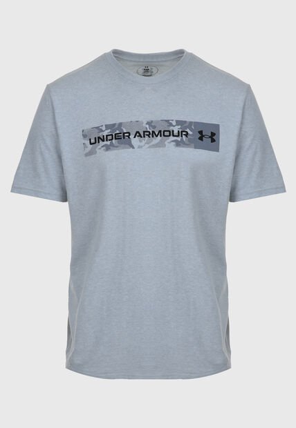 Camiseta UNDER ARMOUR Chest Stripe Gris