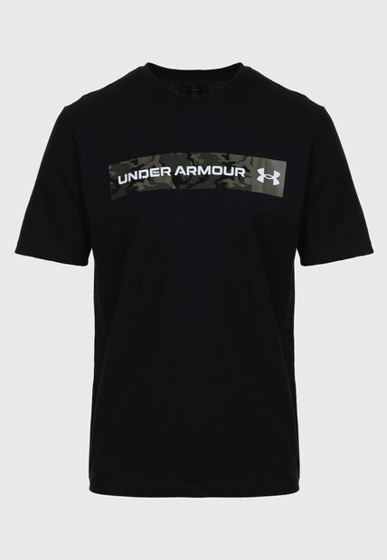 Camiseta UNDER ARMOUR Chest Stripe Negro
