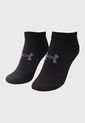 Medias X3 UNDER ARMOUR  Essential Low Cut Negro de Under Armour
