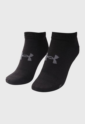 Medias X3 UNDER ARMOUR  Essential Low Cut Negro