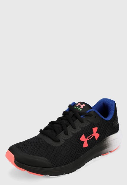 Tenis Running Negro-Blanco UNDER ARMOUR UA Surge 2