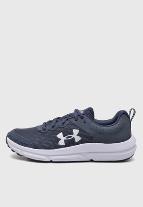 Tenis Running Azul Navy-Blanco UNDER ARMOUR Charged Assert 10