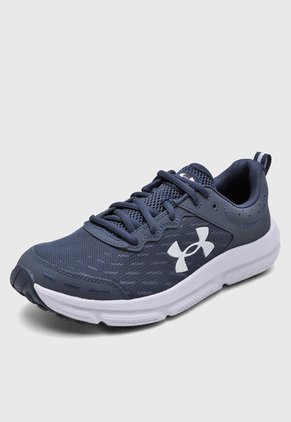Tenis Running Azul Navy-Blanco UNDER ARMOUR Charged Assert 10