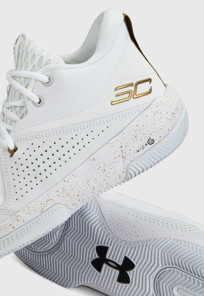 Tenis Basketball Blanco UNDER ARMOUR Ua Sc 3Zero IV