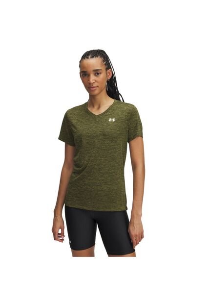 Camiseta Mujer Under Armour TECH SSV TWIST Verde Under Armour