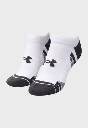 Media Tobillera x 3 Blanco-Gris-Negro UNDER ARMOUR