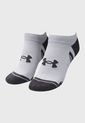 Media Tobillera x 3 Blanco-Gris-Negro UNDER ARMOUR de Under Armour