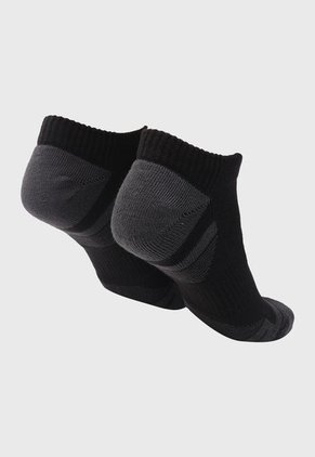 Medias Tobilleras x3 Negro-Gris UNDER ARMOUR Performance Tech