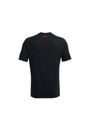 Camiseta Negro-Rojo-Gris Under Armour Fast Left Chest 3.0
